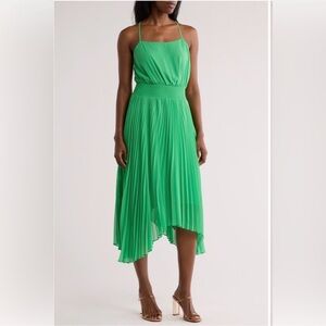 Halogen Vibrant Green Dress